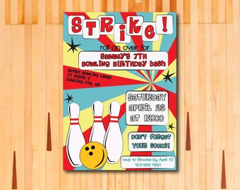 Bowling theme | Etsy