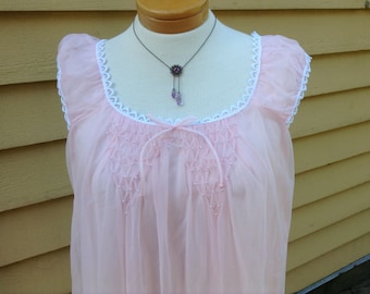Soft Pink Nightgown Edward Saykaly