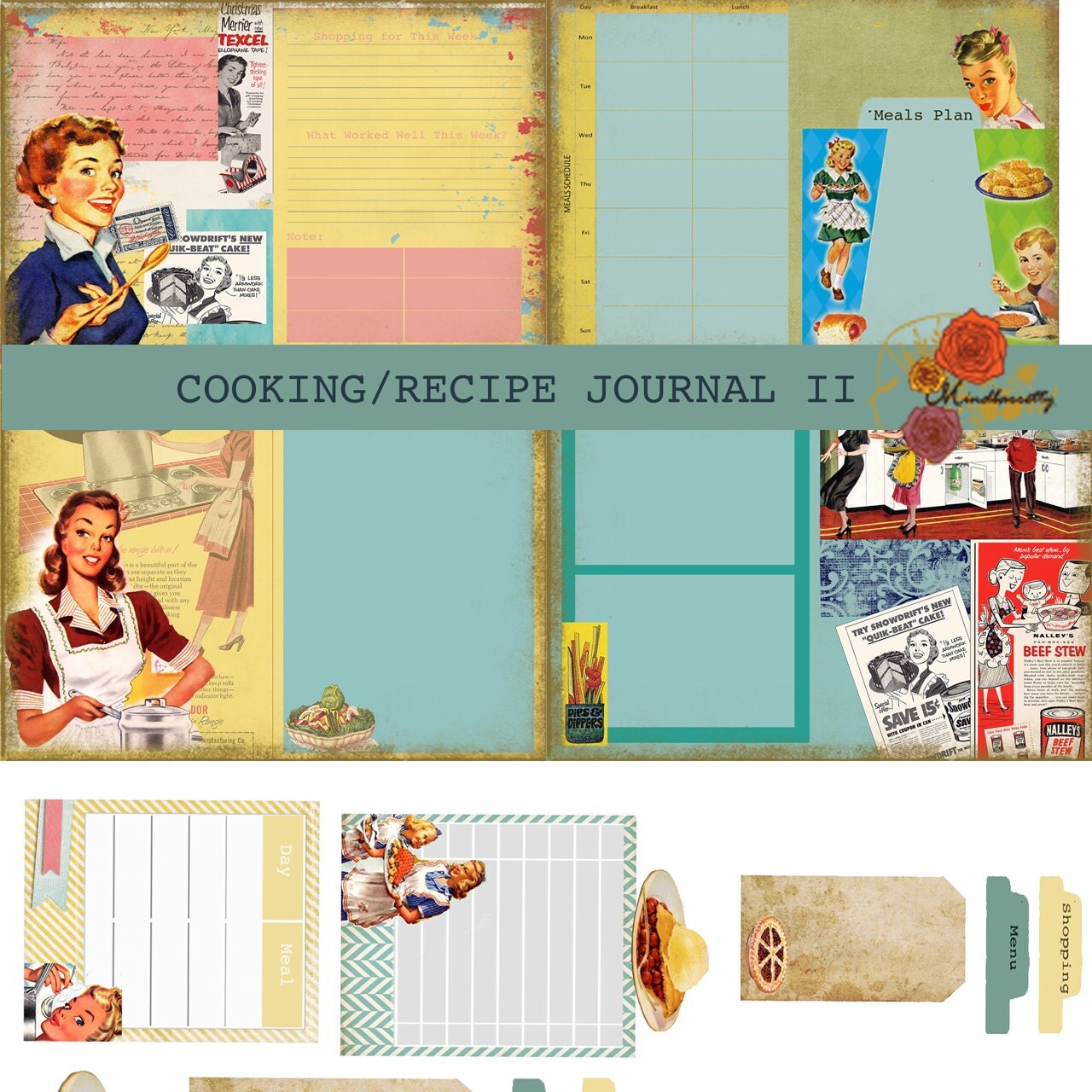 Cooking/Recipe Journal II Digital