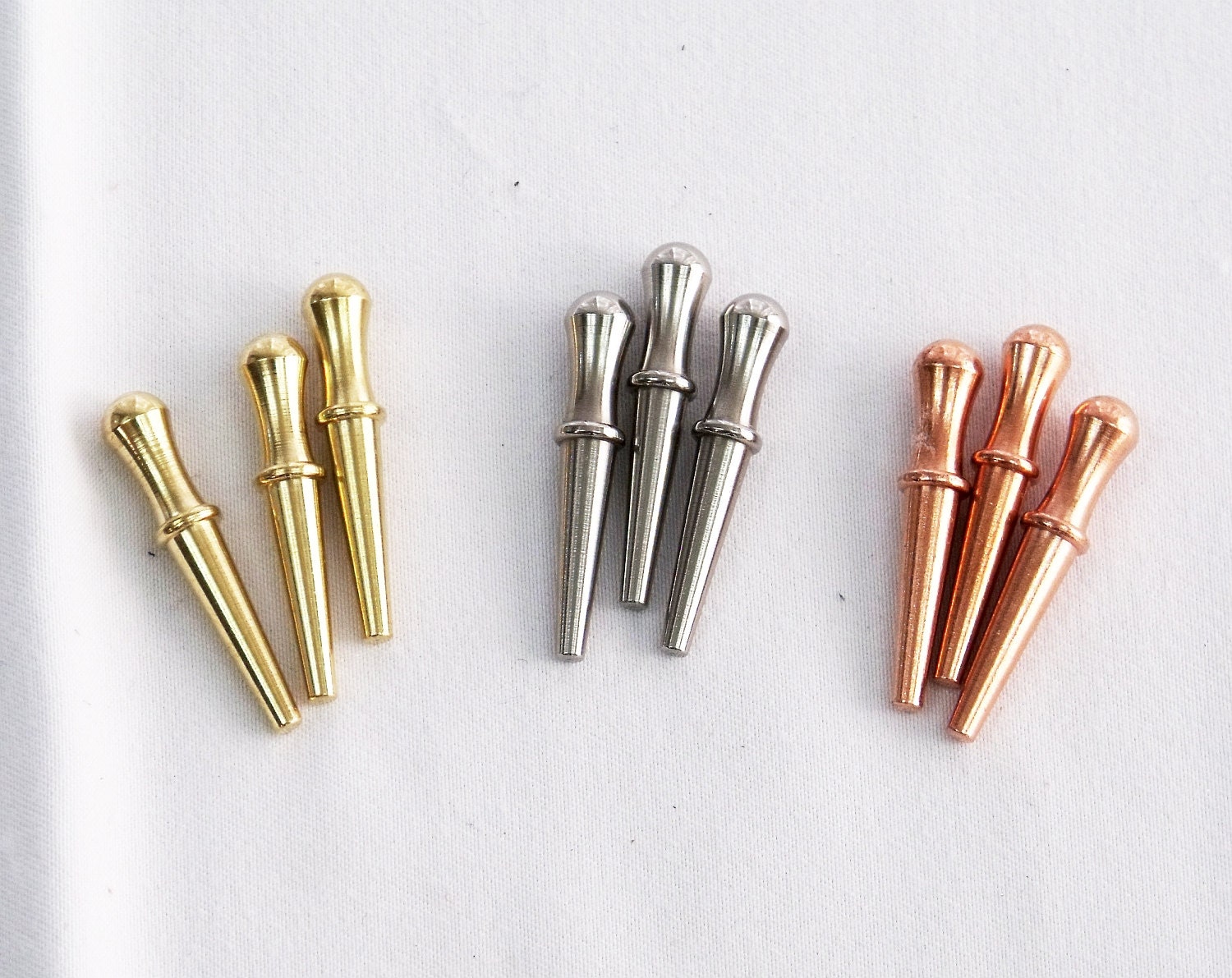 Cribbage Pegs 9 pegs in 3 colors