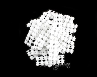 1000 White Non Slip Grips Liners for Alligator Clips and Hair Bows