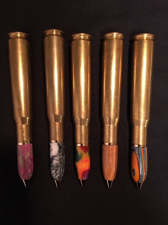 50 Caliber Bullet Pen by DCHCreations on Etsy