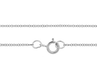 Neckchain, Cable Chain, Sterling Silver, 1.2mm 20 Inch - 1pc (3339)/1