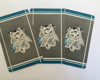 Vintage Single Swap Playing Cards (3) Paper Epherema, Scrapbook, Collectibles, Crafting
