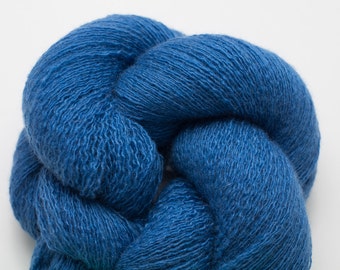 Cerulean Cashmere Lace Weight Recycled Yarn, CSH00068