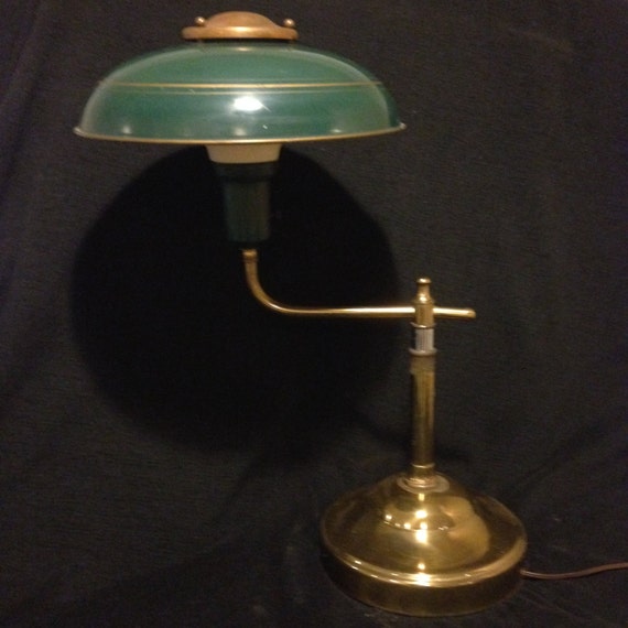 Antique Desk Lamp by byRQ on Etsy