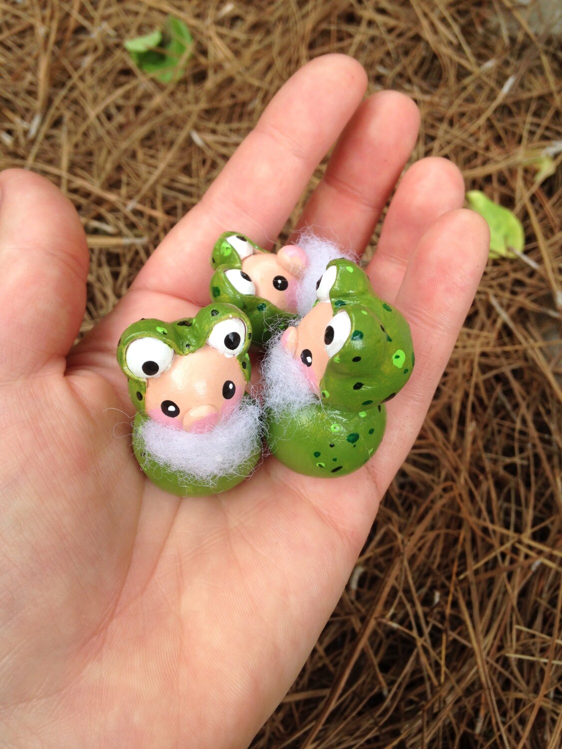 Gnomes Green Frog Gnomes Gnome Gnome Figurines Garden