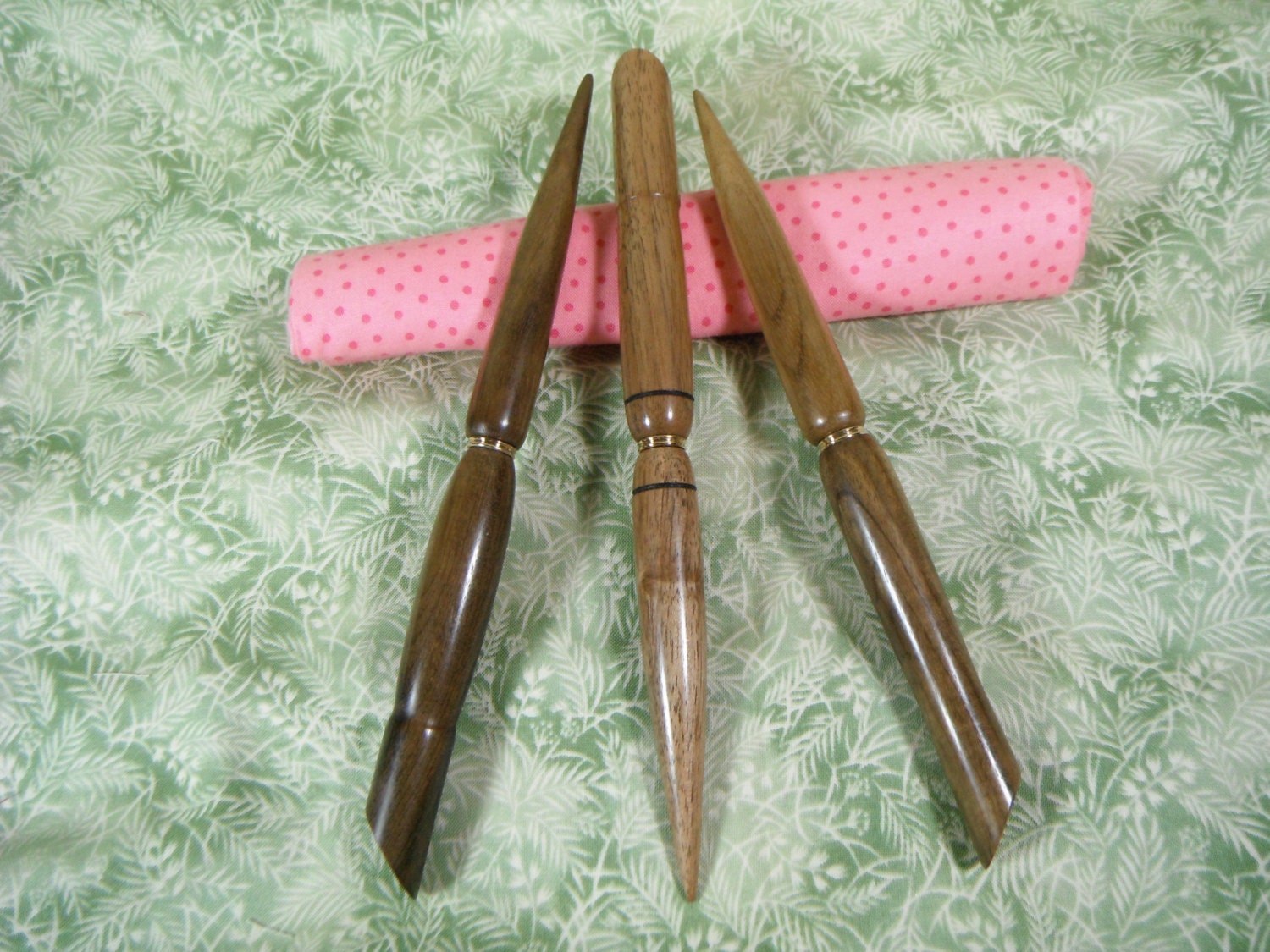 Sewing 3 in 1 Tool Seam Ripper Wooden Iron Point turner