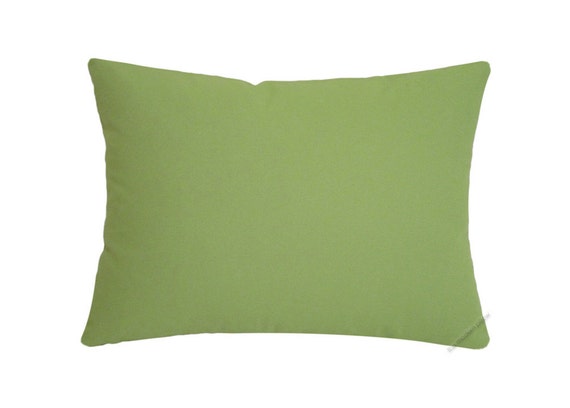 avocado green pillow