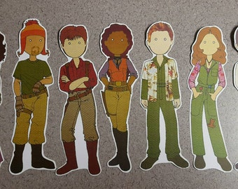 Firefly Serenity Stylized Bookmark