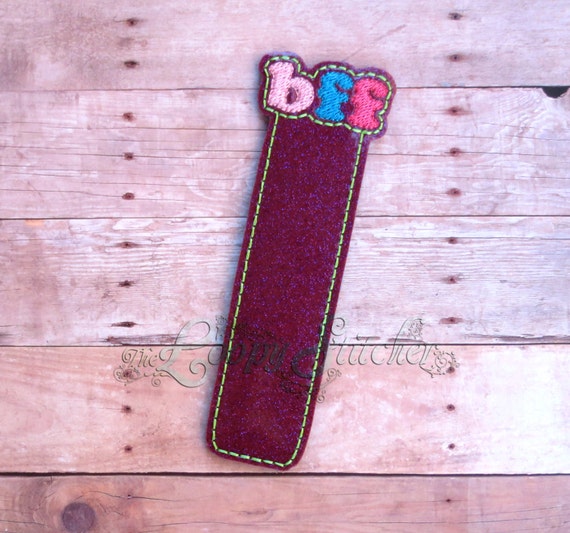 BFF Best Friends Forever Bookmark