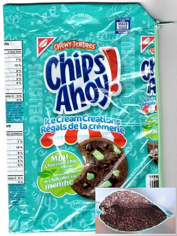 CANADIAN Chips Ahoy Mint Chocolate Chip Cookie Upcycled