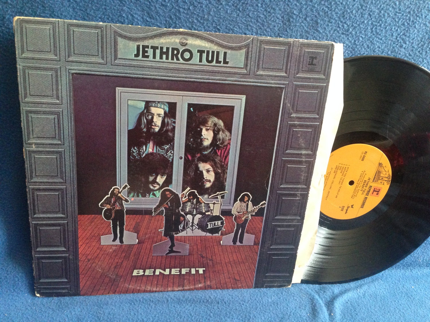 Vintage Jethro Tull Benefit Vinyl Lp Record