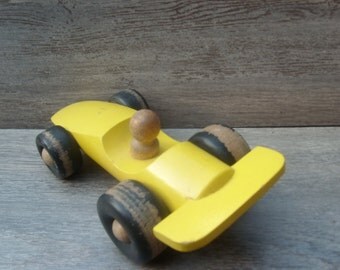 wooden drag cars