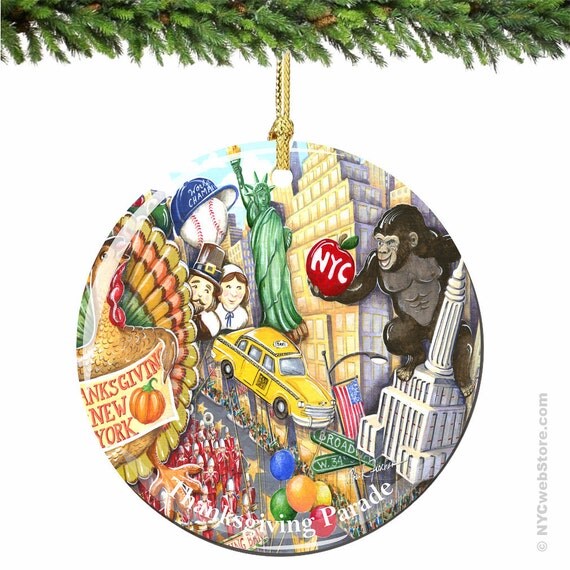 NYC Macy&#39;s Thanksgiving Day Parade Christmas by CitySouvenirs