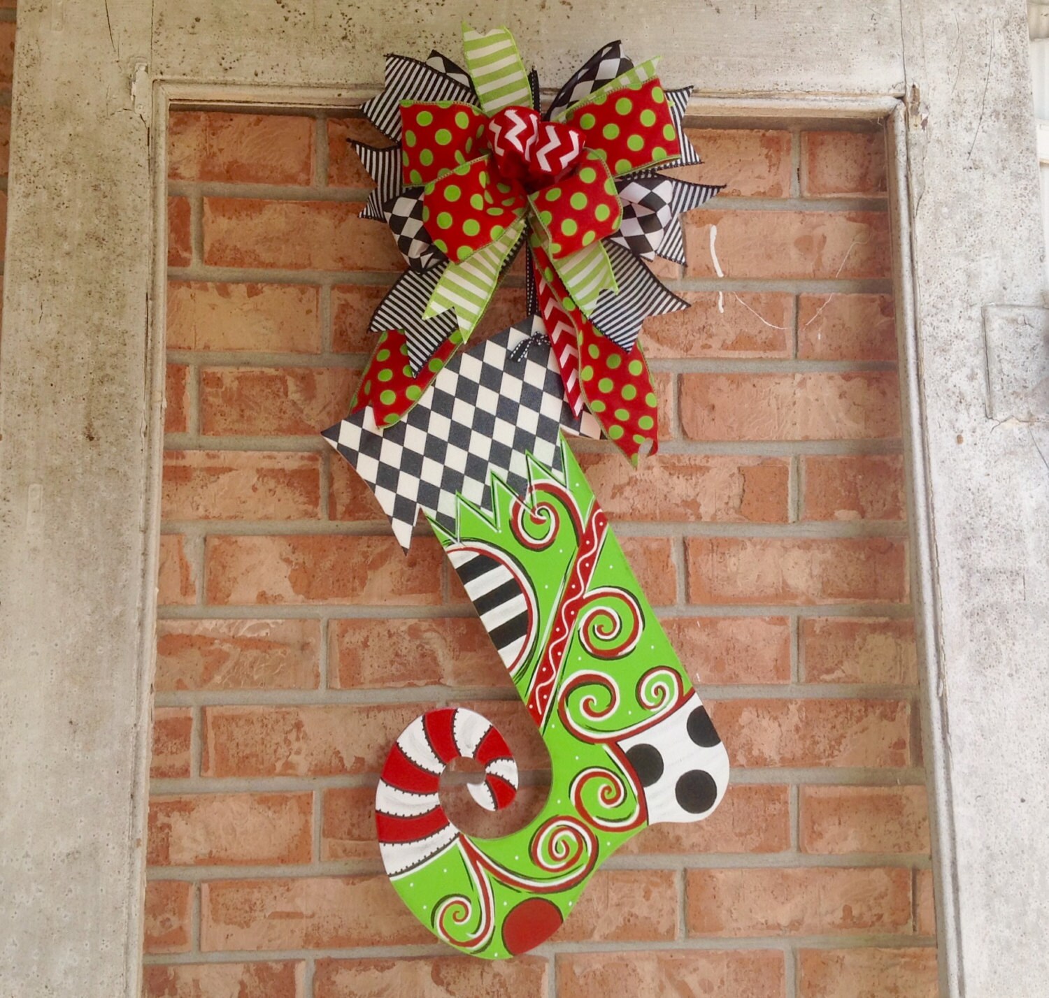 Christmas Stocking Door Hanger Christmas Decoration Christmas