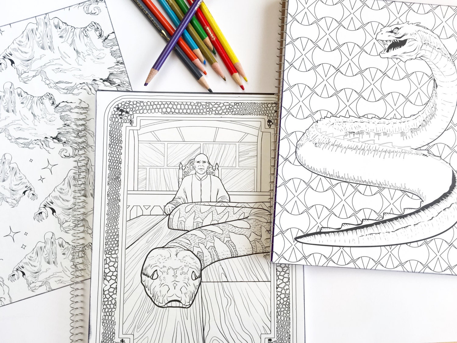 Livre De Coloriage Adulte Harry Potter  30000 ++ collections de pages