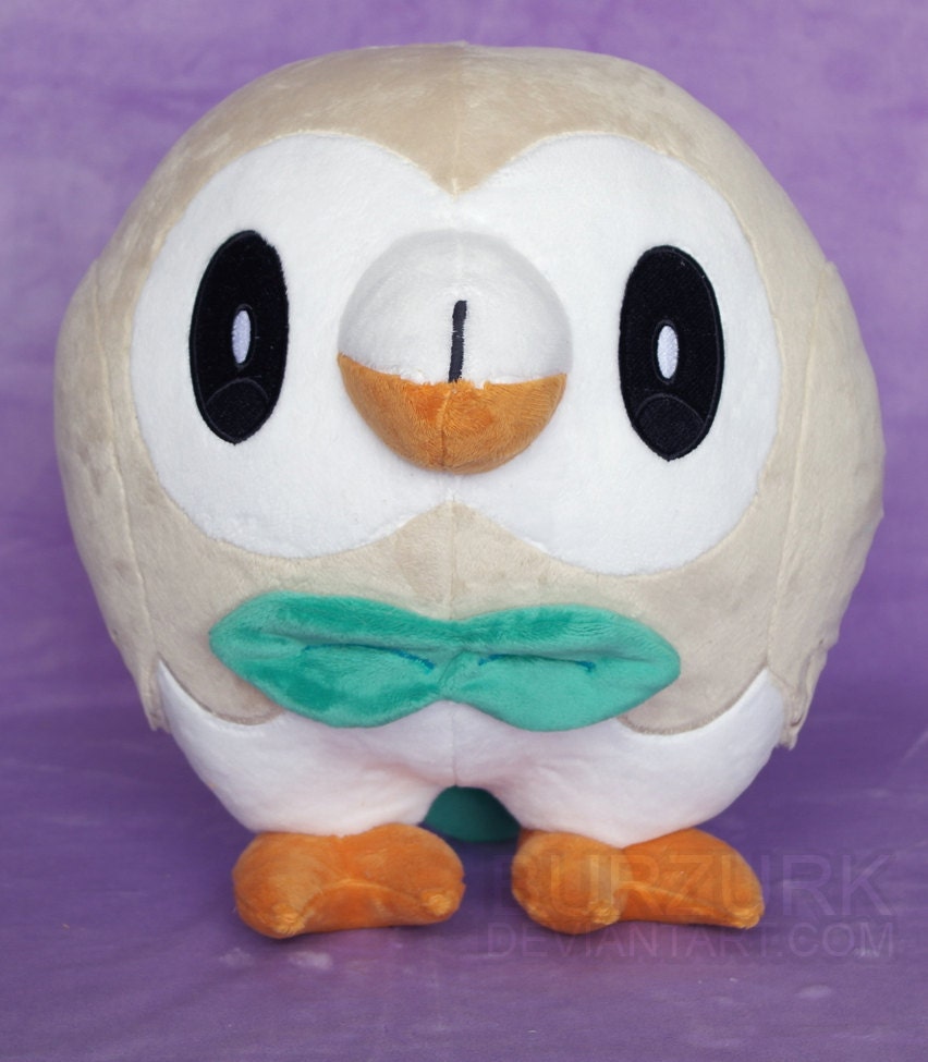 pokemon rowlet plush