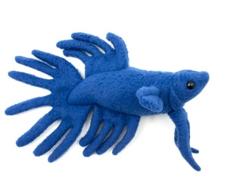 custom betta fish plush