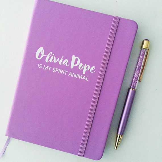 Olivia Pope Is My Spirit Animal notebook