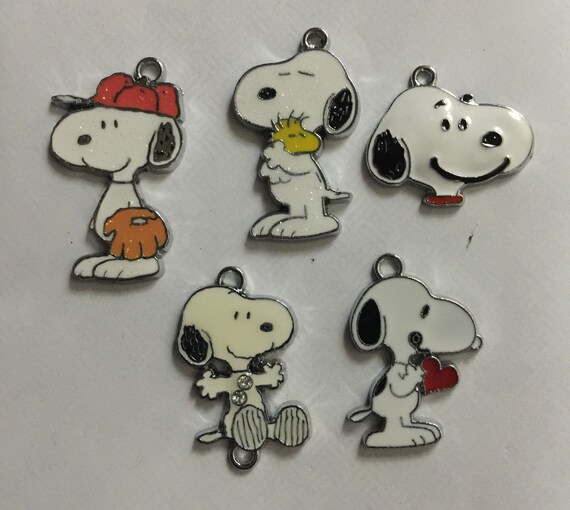 Snoopy Charms by JewelryandStuffbyLis on Etsy