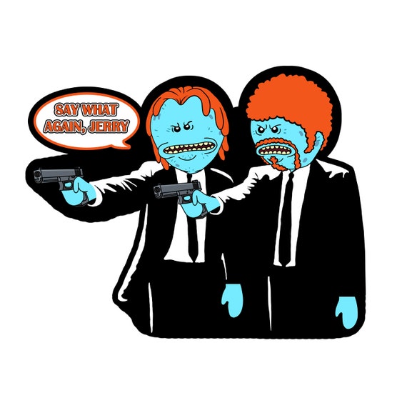 pulp fiction parody magnet pulp fiction parody magnet