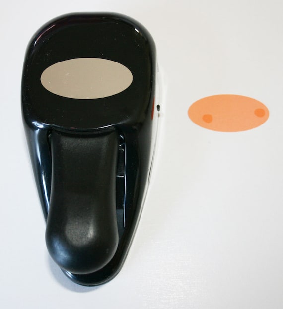 Oval Paper Punch from Paper Shapers and Stampin Up