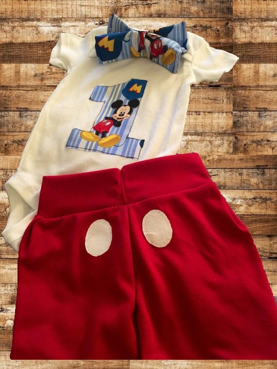 mickey mouse birthday outfit for 1 year old