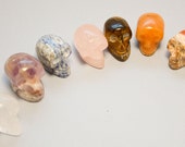 7 Chakra Crystal Skull Set Chakra Healing, Chakra Clearing, Reiki Healing,