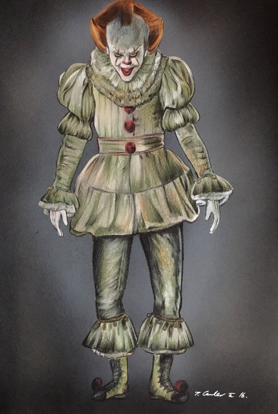 Pennywise Pencil Drawing 