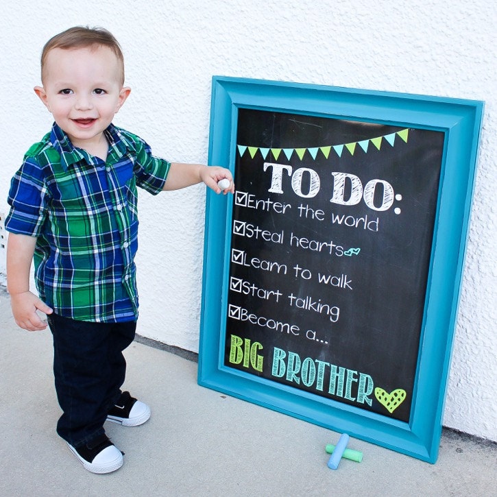 Pregnancy Announcement Big Brother Big Sister To Do List