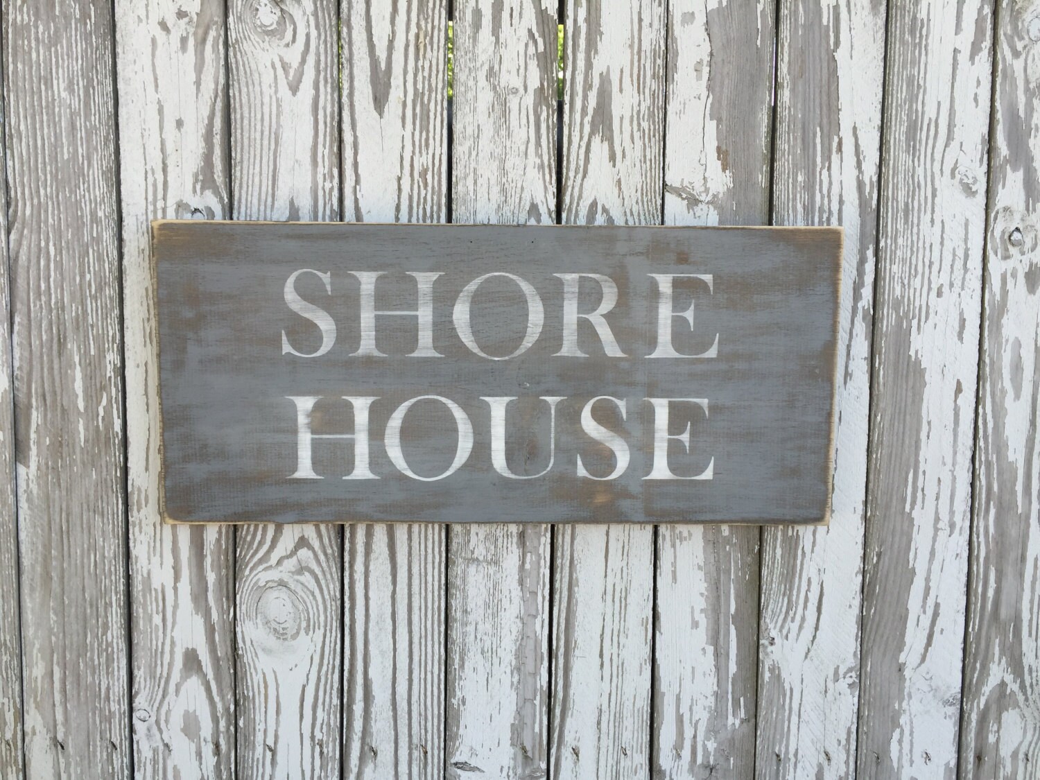 Shore House Sign 70 Color Options Wood Beach Sign Beach