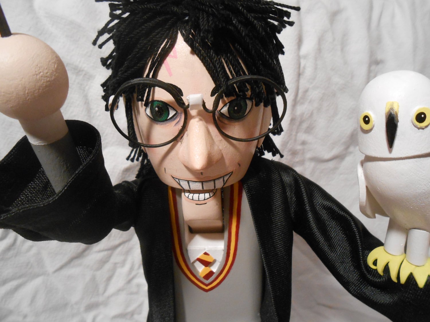 Handmade Harry Potter Nutcracker by ARTBYBART on Etsy