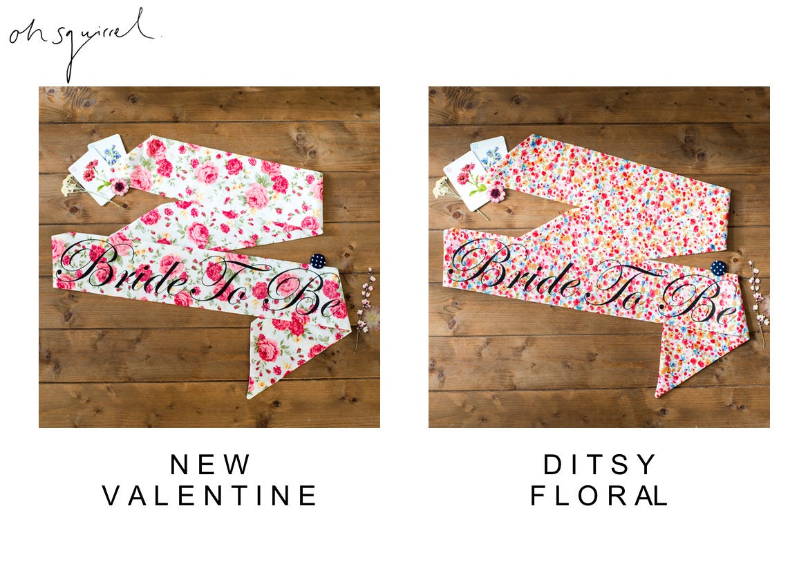 Vintage Style Hen Party Sash Classy Alternative Hen Do