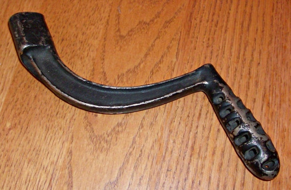 Vintage Cast Iron Wood Stove Handle Crank