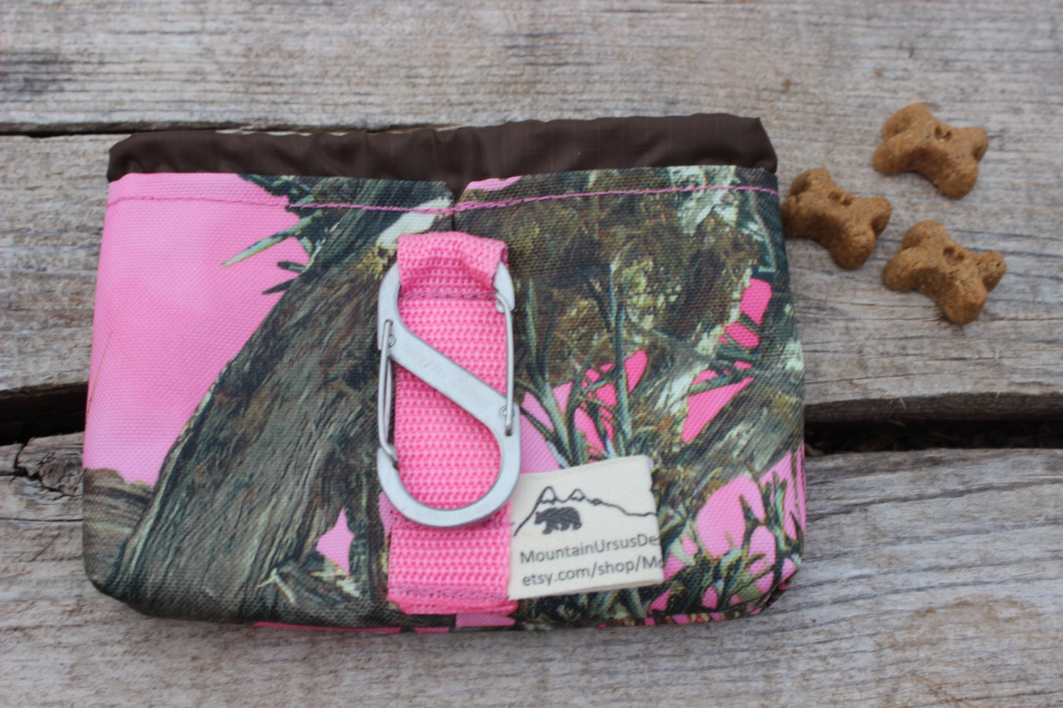 SMALL Dog Treat Training Pouch Bag with by MountainUrsusDesigns