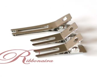 20 35mm alligator clips ( double ) for hair clips mini