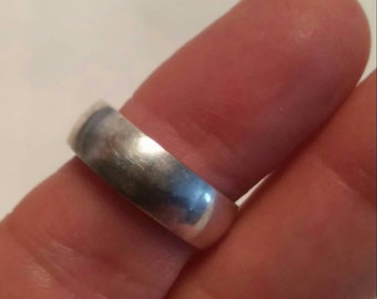 Solid Sterling Band Ring 6.5