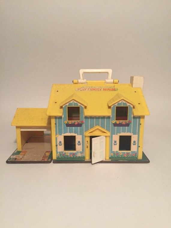 1969 Fisher Price House by juxtaposevintage on Etsy