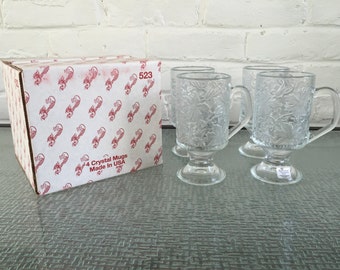Princess House Fantasia Irish Coffee Mugs - Never Been Used comes with the Original Box