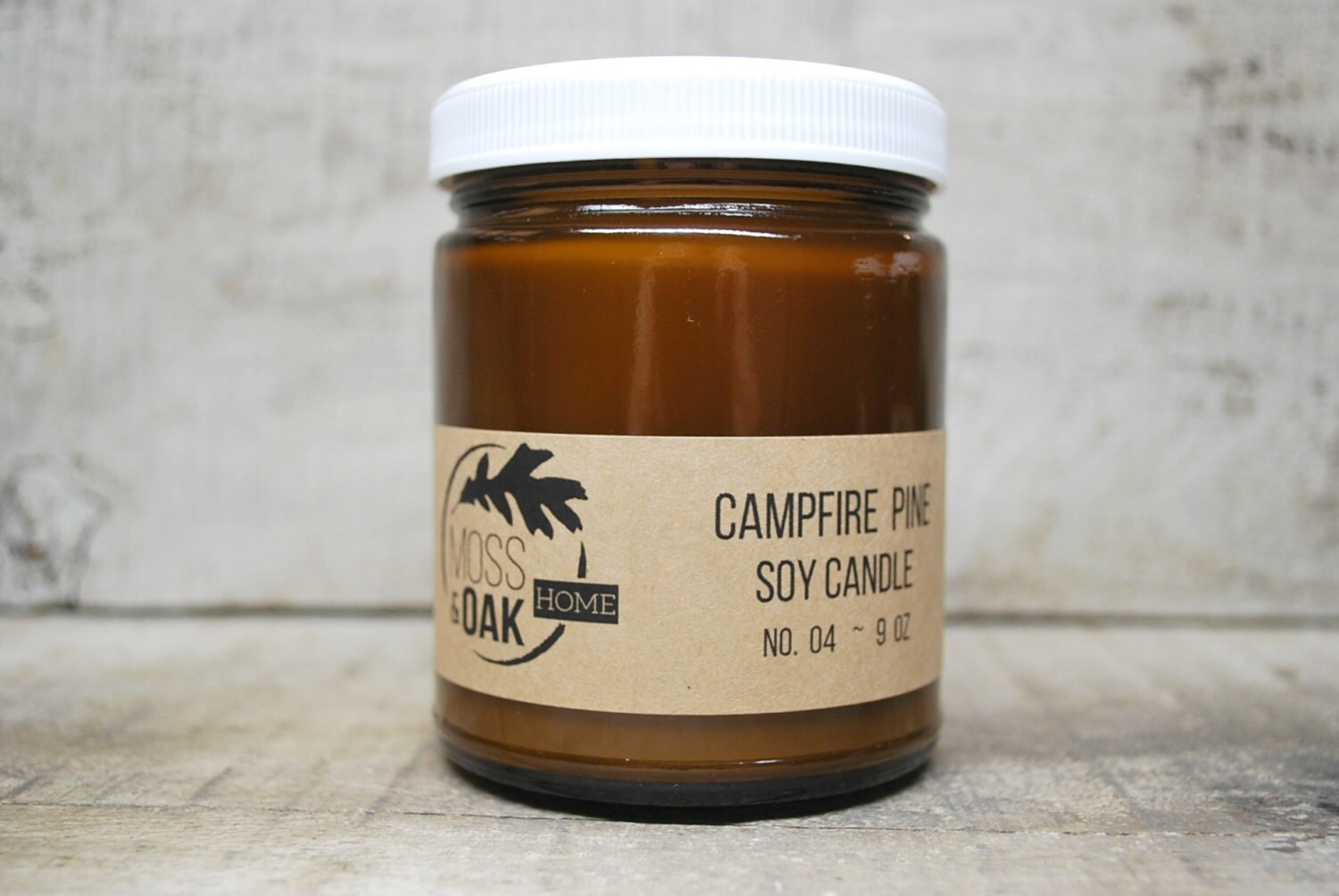 FALL SCENT Campfire Pine Soy Candle 9 oz