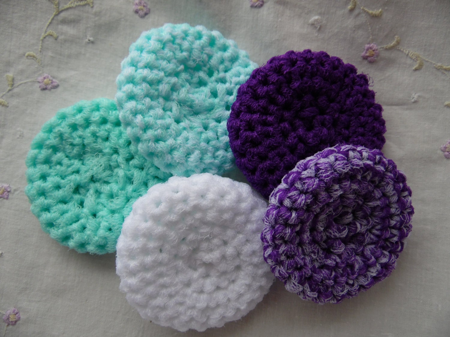 scrubbies to kitchen crochet how 5 of Nylon Crochet Scrubbies Cleaning Set scrubbies Kitchen