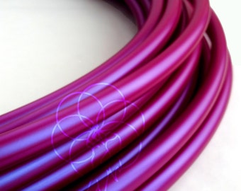 Polypro Hula Hoop 3/4 Color Shifting Blue Plum// Customizable// Light Weight//Trick Hoop//Dance Hoop
