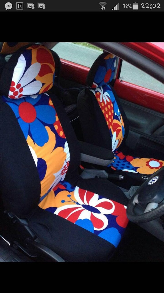 VW Beetle car seat covers groovy protective covers for the