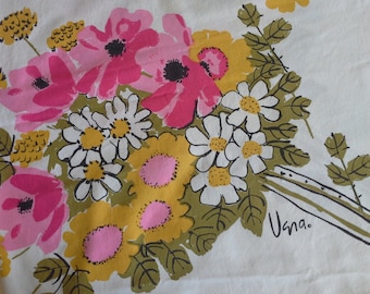 Vintage Vera Tablecloth.