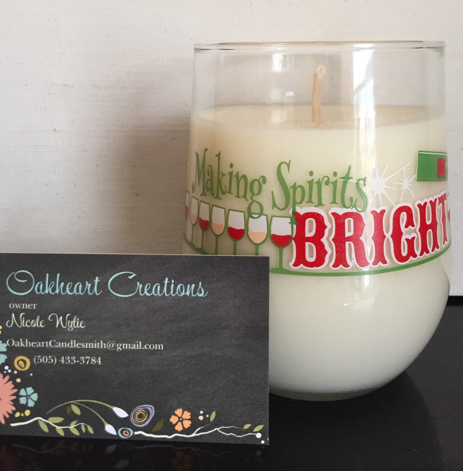 Soy/ beeswax Candles in 12 oz jar w/ Cotton wick