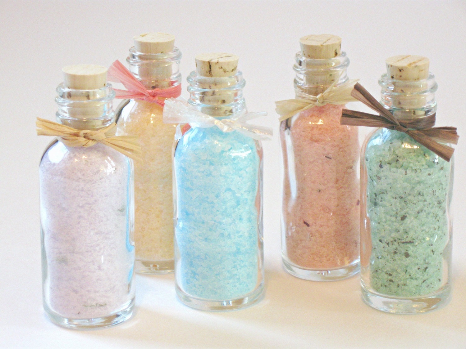 Scented Bath Salts Sea Salt Soak Sample Size Party Favor