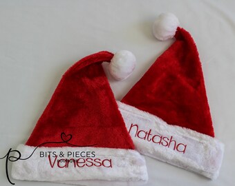 Personalized Santa hat