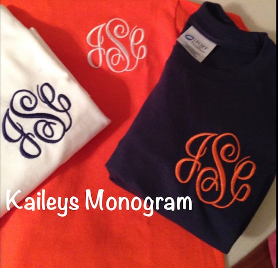 monogram long sleeve shirt