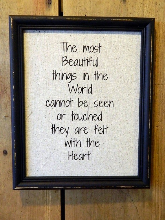 Helen Keller Quote The most beautiful Love